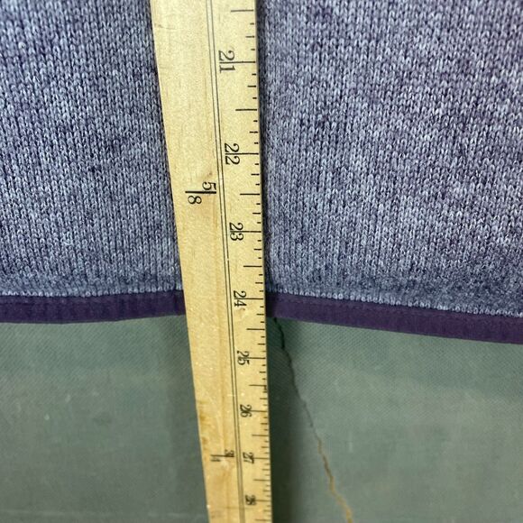 Eddie Bauer Men's XL Gray Snap Mock Neck Warm Cozy Long Sleeve Pullover Casual - Picture 5 of 6